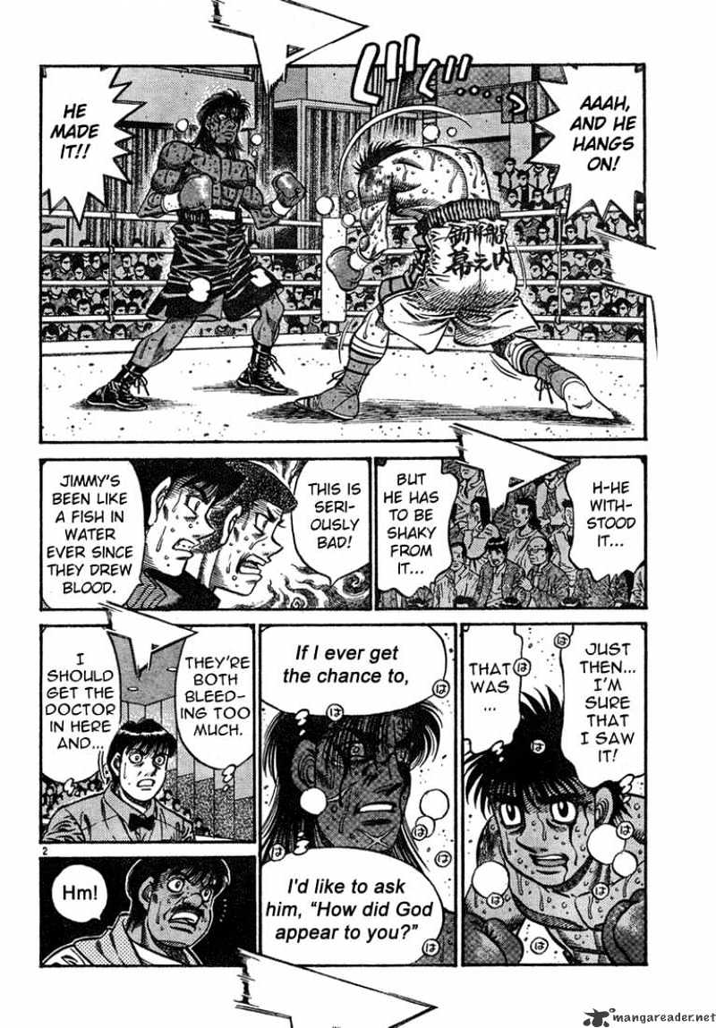 Hajime no Ippo: Fighting Spirit, Chapter 739 image 02